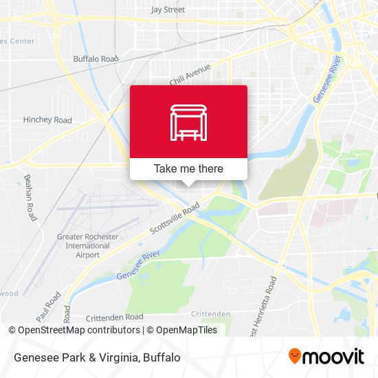 Genesee Park & Virginia map