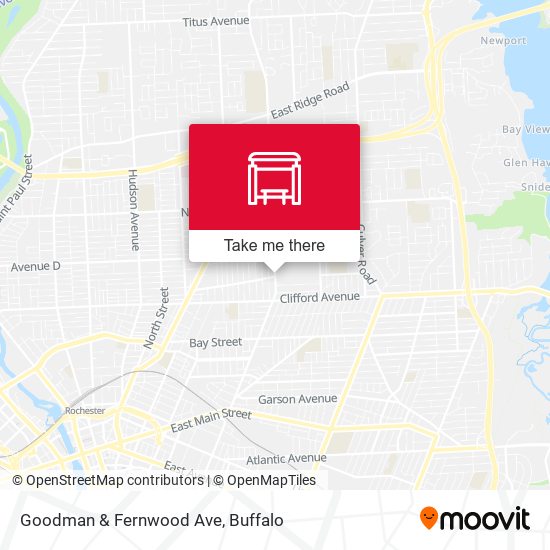 Mapa de Goodman & Fernwood Ave