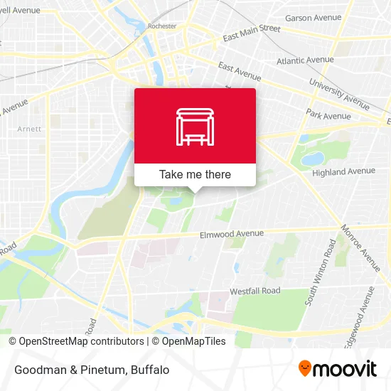 Goodman & Pinetum map