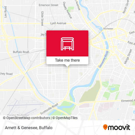Arnett & Genesee map