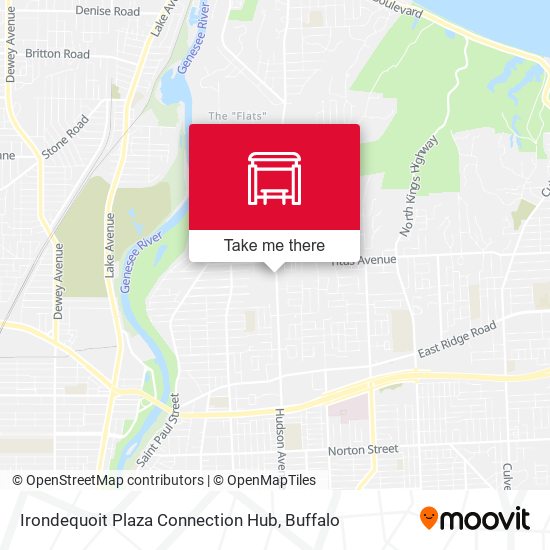 Mapa de Irondequoit Plaza Connection Hub
