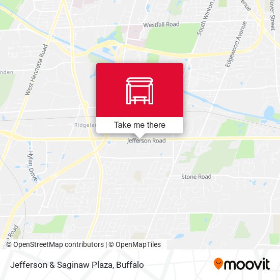 Jefferson & Saginaw Plaza map