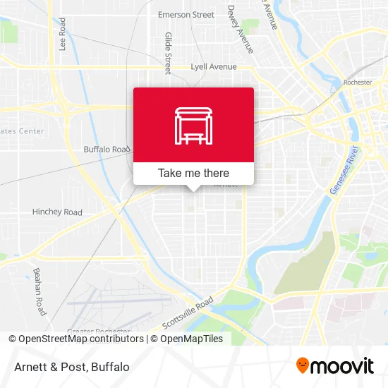 Arnett & Post map
