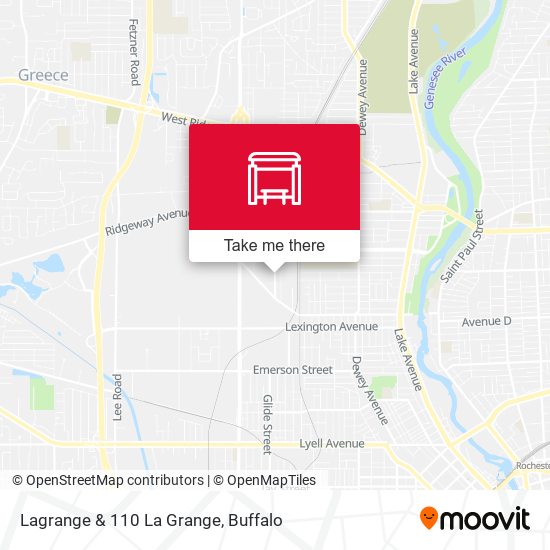 Lagrange & 110 La Grange map