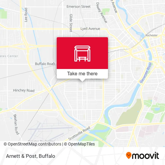 Arnett & Post map