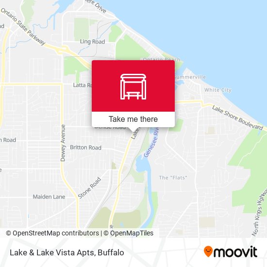 Lake & Lake Vista Apts map