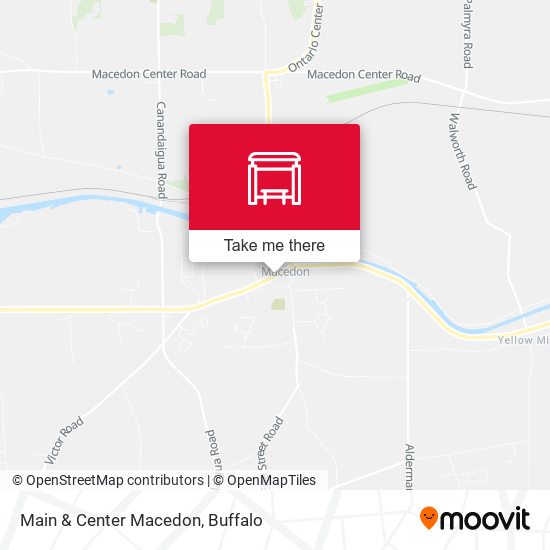 Mapa de Main & Center Macedon