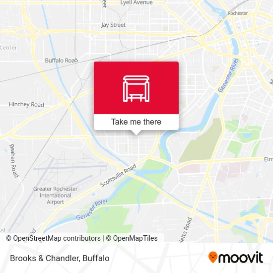 Brooks & Chandler map