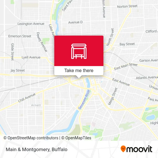 Main & Montgomery map