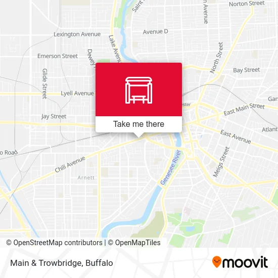 Main & Trowbridge map