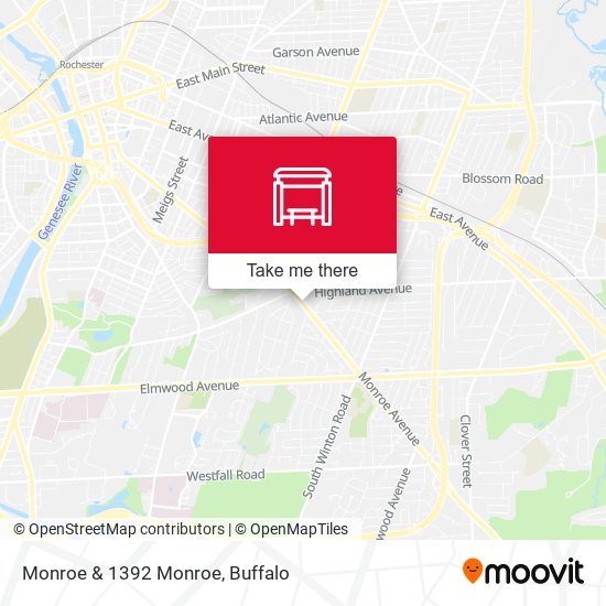 Mapa de Monroe & 1392 Monroe