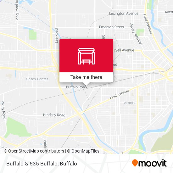 Buffalo & 535 Buffalo map