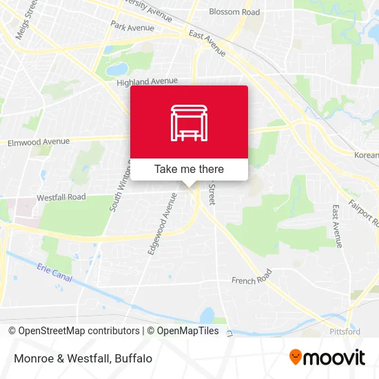 Monroe & Westfall map