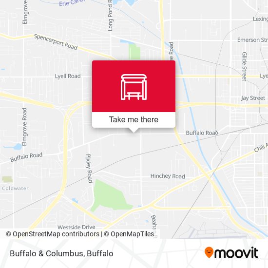 Mapa de Buffalo & Columbus