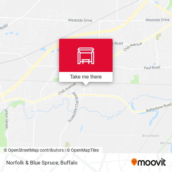 Mapa de Norfolk & Blue Spruce