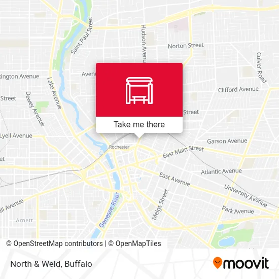 North & Weld map