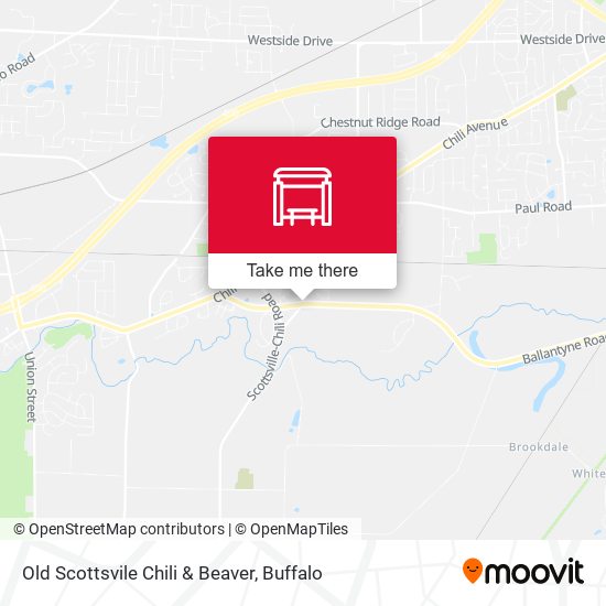 Old Scottsvile Chili & Beaver map