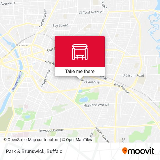 Mapa de Park & Brunswick