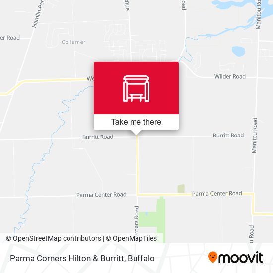 Mapa de Parma Corners Hilton & Burritt