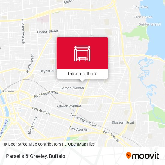 Mapa de Parsells & Greeley