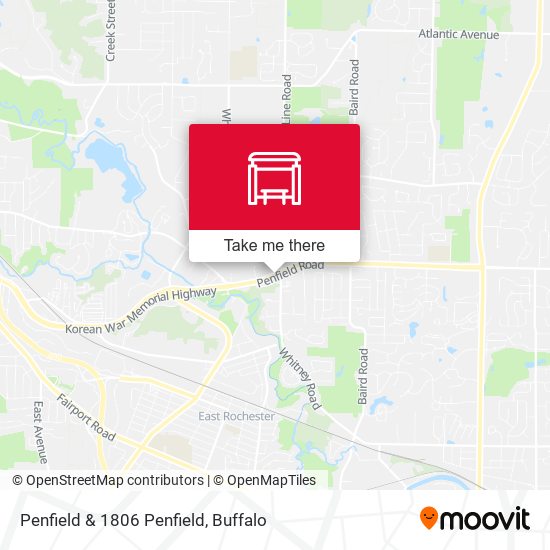 Mapa de Penfield & 1806 Penfield