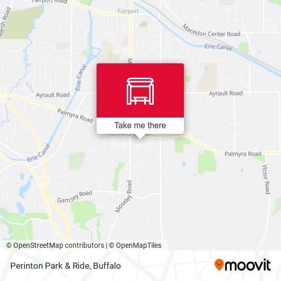 Mapa de Perinton Park & Ride