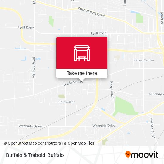 Buffalo & Trabold map