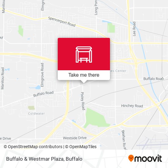 Buffalo & Westmar Plaza map