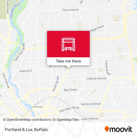 Mapa de Portland & Lux