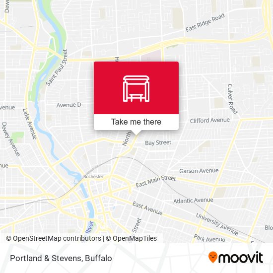 Mapa de Portland & Stevens