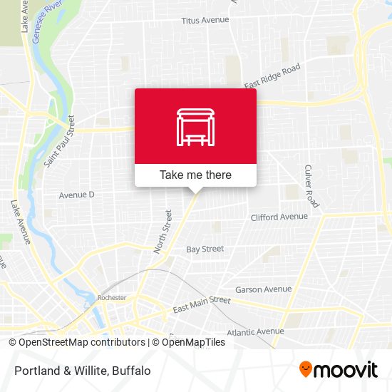 Mapa de Portland & Willite