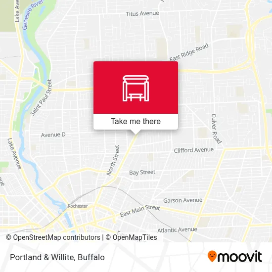 Portland & Willite map