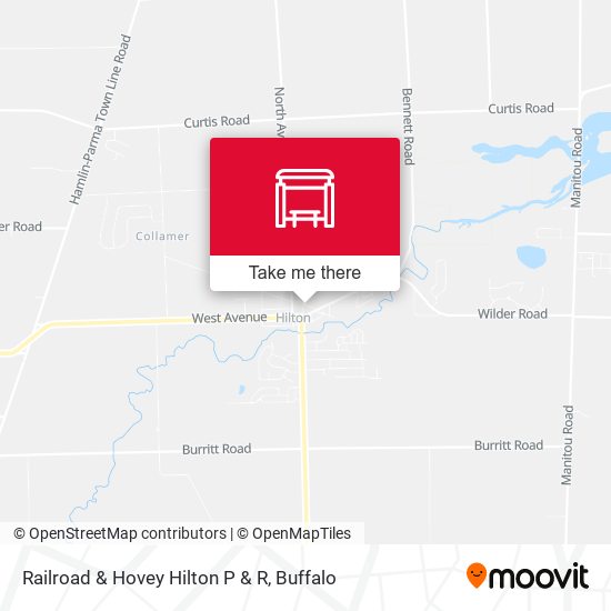 Mapa de Railroad & Hovey Hilton P & R