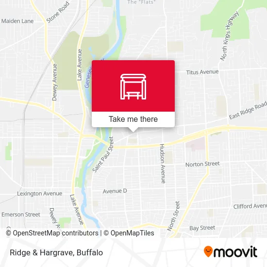 Ridge & Hargrave map