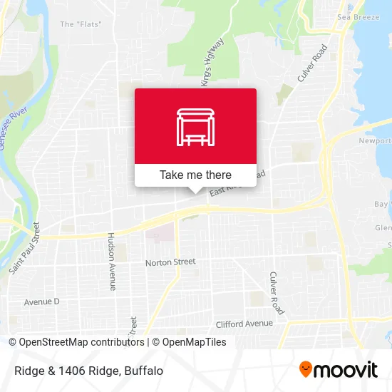 Ridge & 1406 Ridge map