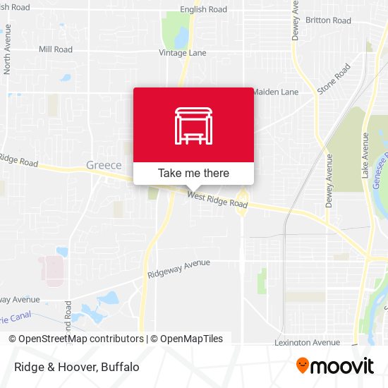 Mapa de Ridge & Hoover