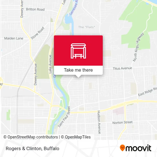 Rogers & Clinton map