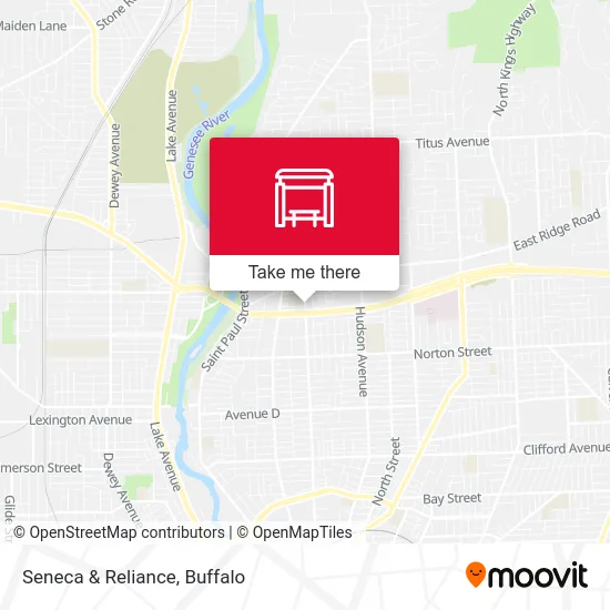 Seneca & Reliance map