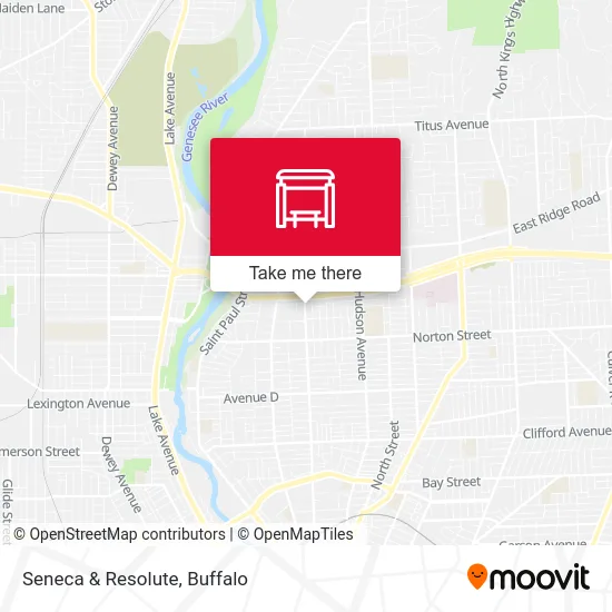 Seneca & Resolute map