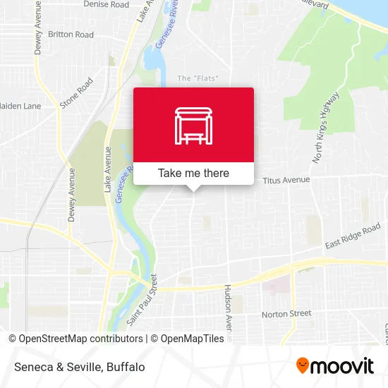 Seneca & Seville map