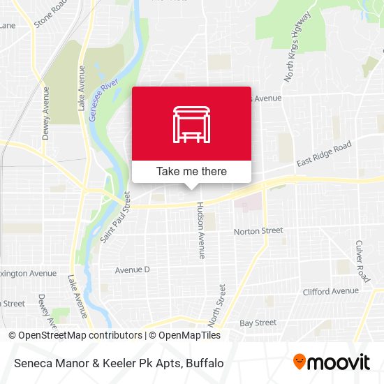 Mapa de Seneca Manor & Keeler Pk Apts