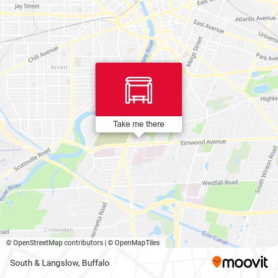 Mapa de South & Langslow