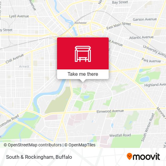 South & Rockingham map