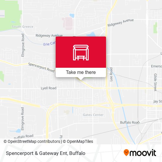 Spencerport & Gateway Ent map