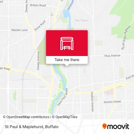 St Paul & Maplehurst map