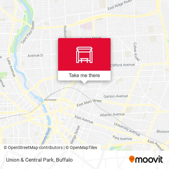 Union & Central Park map