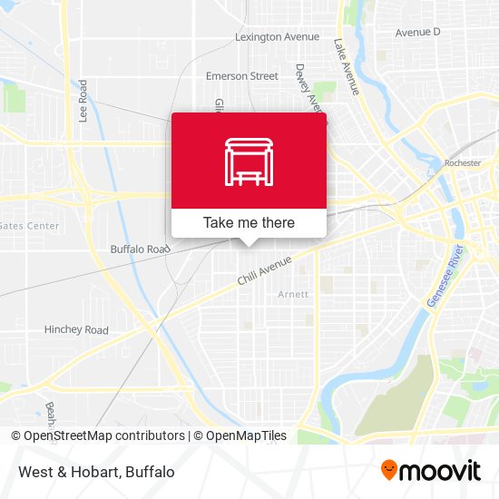 Mapa de West & Hobart