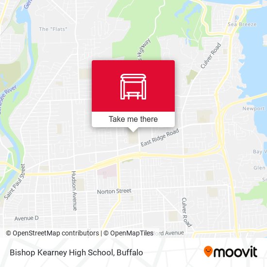 Bishop Kearney High School map