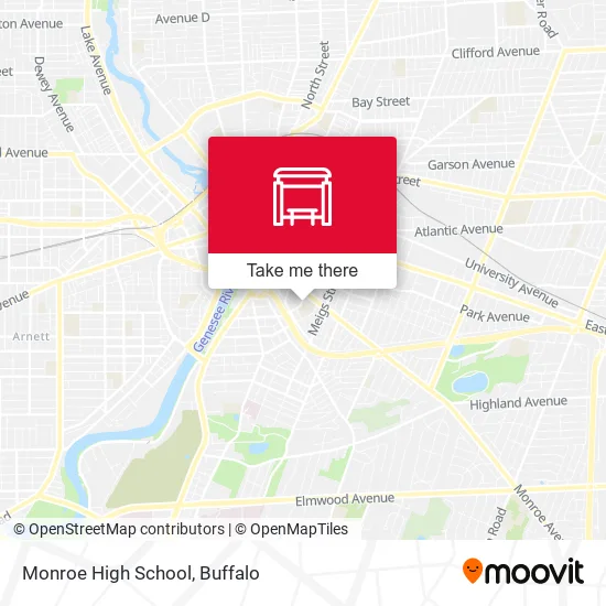 Monroe High School map