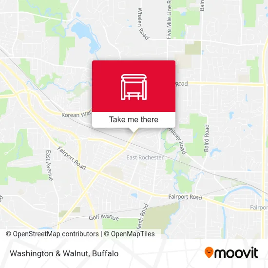 Washington & Walnut map